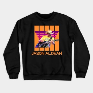 Jason Aldean - Retro Crewneck Sweatshirt